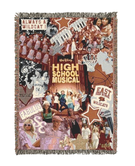 High school musical blanket